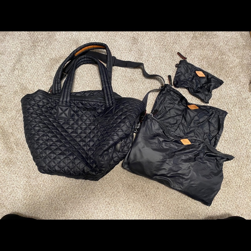 MZ Wallace Medium Metro Tote with Crossbody Strap